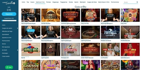 Casino en vivo de Casino Estrella